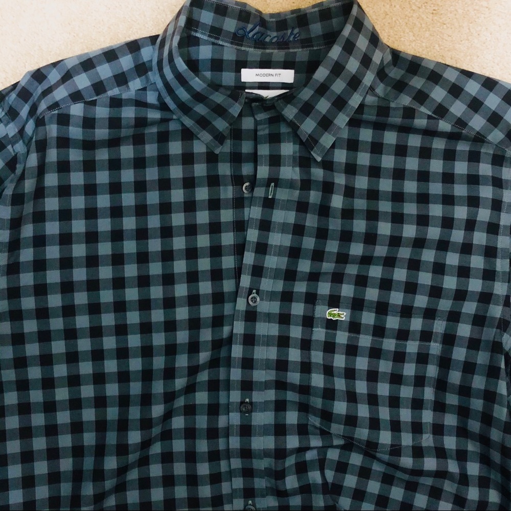Lacoste Long-Sleeve Button-Down